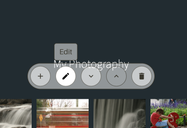 MiaN Edit Bubble Interface