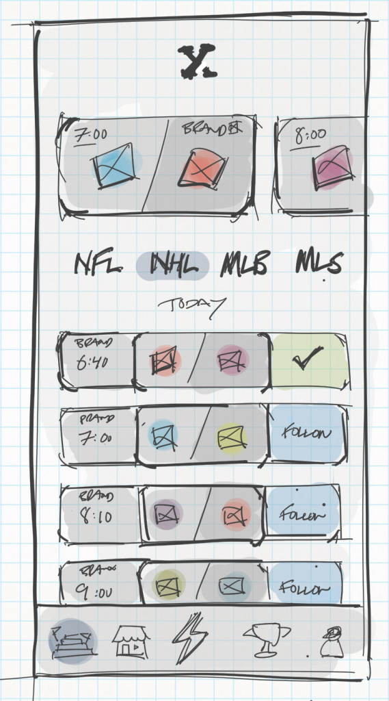 Conceptual sketch - Adding a shop to purchase more stuff