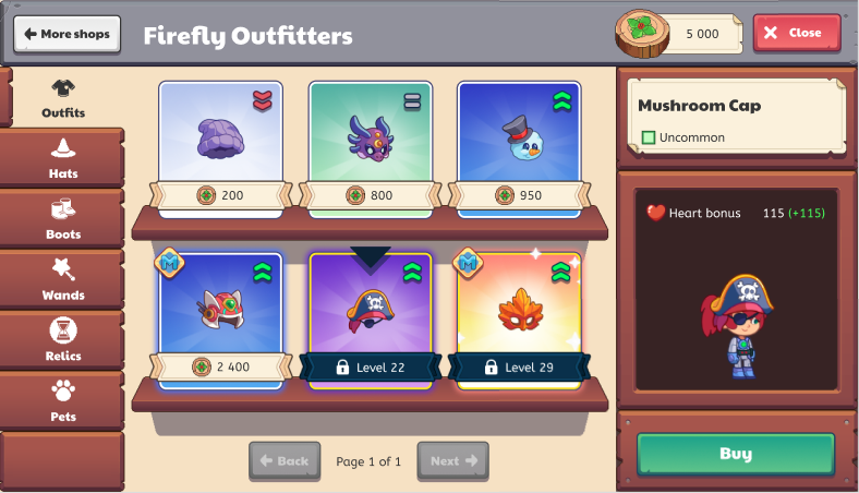 Gear Stats System Implementation