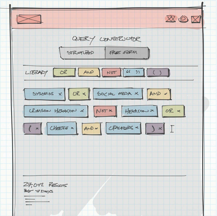 Visual Query Constructor Sketch